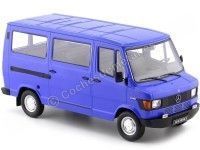 Cochesdemetal.es 1988 Mercedes-Benz 208 D Microbus Azul 1:18 KK-Scale 180293