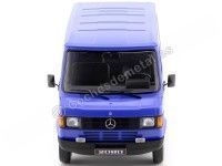 Cochesdemetal.es 1988 Mercedes-Benz 208 D Microbus Azul 1:18 KK-Scale 180293