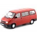 Cochesdemetal.es 1992 Volkswagen T4 Caravelle Microbus Rojo 1:18 KK-Skale 180261