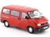 Cochesdemetal.es 1992 Volkswagen T4 Caravelle Microbus Rojo 1:18 KK-Skale 180261