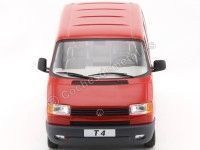 Cochesdemetal.es 1992 Volkswagen T4 Caravelle Microbus Rojo 1:18 KK-Skale 180261