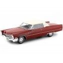 Cochesdemetal.es 1967 Cadillac Coupe DeVille Red-White 1:18 BoS-Models 240