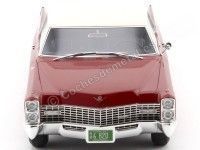 Cochesdemetal.es 1967 Cadillac Coupé Deville Red-White 1:18 BOS-Models 240