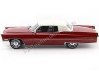 Cochesdemetal.es 1967 Cadillac Coupé Deville Red-White 1:18 BOS-Models 240
