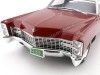 Cochesdemetal.es 1967 Cadillac Coupe DeVille Red-White 1:18 BoS-Models 240