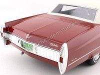 Cochesdemetal.es 1967 Cadillac Coupé Deville Red-White 1:18 BOS-Models 240