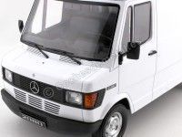 Cochesdemetal.es 1988 Mercedes-Benz 208 D Furgoneta Blanco 1:18 KK-Scale KKDC180301