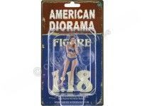 Cochesdemetal.es Figura de Resina "Bikini Girl December" 1:18 American Diorama 38176