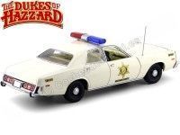 Cochesdememetal.es 1977 PLYMOUTH FURY POLICE "SHERIFF HAZZARD" 1:18 Greenlight 19055