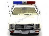 Cochesdemetal.es 1977 Plymouth Fury Police "Sheriff Hazzard" 1:18 Greenlight 19055