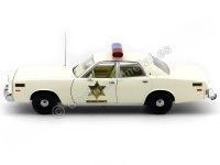 Cochesdemetal.es 1977 Plymouth Fury Police "Sheriff Hazzard" 1:18 Greenlight 19055