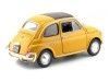 Cochesdemetal.es 1957 Fiat Nuova 500 Amarillo Oscuro 1:18 Welly 18009