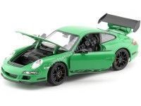 Cochesdemetal.es 2006 Porsche 911 (997) GT3 RS Verde 1:18 Welly 18015