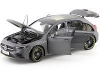 Cochesdemetal.es 2018 Mercedes-Benz A-Class W177 Grey Magno 1:18 Dealer Edition B66960428