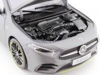 Cochesdemetal.es 2018 Mercedes-Benz A-Class W177 Grey Magno 1:18 Dealer Edition B66960428