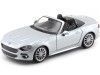 Cochesdemetal.es 2016 Fiat 124 Spider Gris Metalizado1:24 Bburago 21083