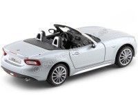 Cochesdemetal.es 2016 Fiat 124 Spider Gris Metalizado1:24 Bburago 21083