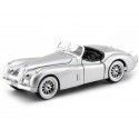 Cochesdemetal.es 1951 Jaguar XK 120 Roadster Gris 1:24 Bburago 22018