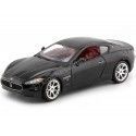 Cochesdemetal.es 2008 Maserati Gran Turismo Negro 1:24 Bburago 22107