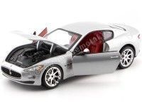 Cochesdemetal.es 2008 Maserati Gran Turismo Gris Metalizado 1:24 Bburago 22107