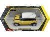 Cochesdemetal.es 2001 Mini Cooper S Amarillo-Blanco 1:24 Bburago 22124