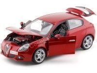 Cochesdemetal.es 2010 Alfa Romeo Giulietta Granate Metalizado 1:24 Bburago 22128