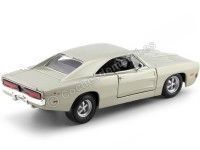 Cochesdemetal.es 1969 Dodge Charger R-T Metallic Gold 1:24 MAISTO 31256