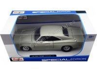 Cochesdemetal.es 1969 Dodge Charger R-T Metallic Gold 1:24 MAISTO 31256
