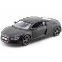 Cochesdemetal.es 2008 Audi R8 Negro Mate 1:24 Maisto 31281