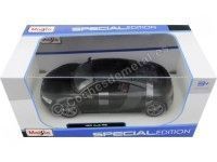 Cochesdemetal.es 2008 Audi R8 Negro Mate 1:24 Maisto 31281