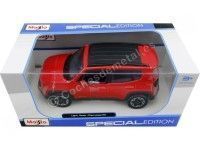 Cochesdemetal.es 2014 Jeep Renegade Rojo 1:24 Maisto 31282