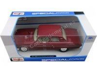 Cochesdemetal.es 1964 Ford Fairlane Thunderbolt Granate 1:24 Maisto 31957