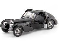 Cochesdemetal.es 1937 Bugatti Type 57 SC Atlantic Black 1:18 Solido S1802101