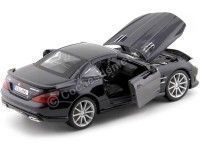 Cochesdemetal.es 2009 Mercedes-Benz SL 65 AMG Hardtop Negro 1:24 Bburago 21066