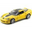 Cochesdemetal.es 2009 Chevrolet Corvette Z06 GT1 Amarillo 1:24 Maisto 31203