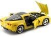 Cochesdemetal.es 2009 Chevrolet Corvette Z06 GT1 Amarillo 1:24 Maisto 31203