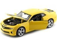 Cochesdemetal.es 2010 Chevrolet Camaro SS RS Amarillo 1:24 Maisto 31207