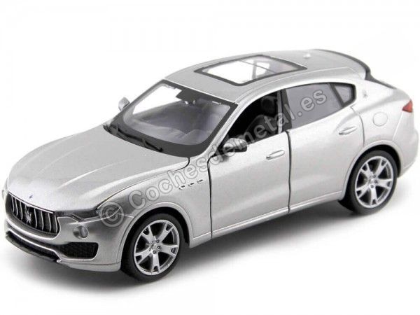 Cochesdemetal.es 2017 Maserati Levante Gris Metalizado 1:24 Bburago 21081