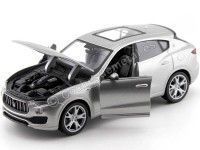 Cochesdemetal.es 2017 Maserati Levante Gris Metalizado 1:24 Bburago 21081