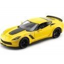 Cochesdemetal.es 2015 Chevrolet Corvette C7 Z06 Amarillo Metalizado 1:24 Maisto 31133