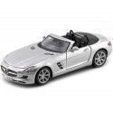 Cochesdemetal.es 2011 Mercedes-Benz SLS AMG 6.3 Roadster Gris Metalizado 1:24 Maisto 31272