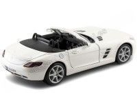 Cochesdemetal.es 2011 Mercedes-Benz SLS AMG 6.3 Roadster Blanco Perla 1:24 Maisto 31272