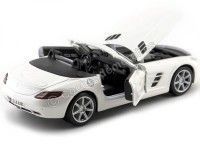 Cochesdemetal.es 2011 Mercedes-Benz SLS AMG 6.3 Roadster Blanco Perla 1:24 Maisto 31272