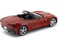 Cochesdemetal.es 2014 Chevrolet Corvette Stingray Cabrio Rojo 1:24 Maisto 31501