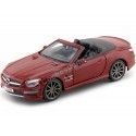 Cochesdemetal.es 2013 Mercedes-Benz SL 63 AMG Cabrio Rojo 1:24 Maisto 31503