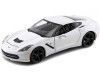 Cochesdemetal.es 2014 Chevrolet Corvette Stingray Coupe Blanco 1:24 Maisto 31505