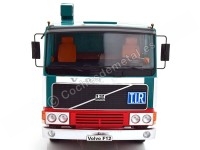 Cochesdemetal.es 1977 Camion Volvo F1220 Dos Ejes Green-White 1:18 Road Kings 180032