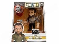 Cochesdemetal.es Serie "The Walking Dead" Figura de Metal "Rick Grimes" 1:18 Jada Toys 97936
