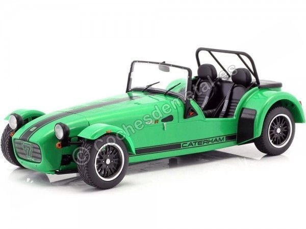 Cochesdemetal.es 2014 Caterham Seven 275R Verde/Negro 1:18 Solido S1801801