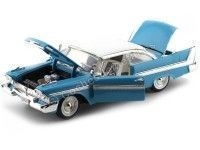 Cochesdemetal.es 1958 Plymouth Fury Azul 1:18 Motor Max 73115